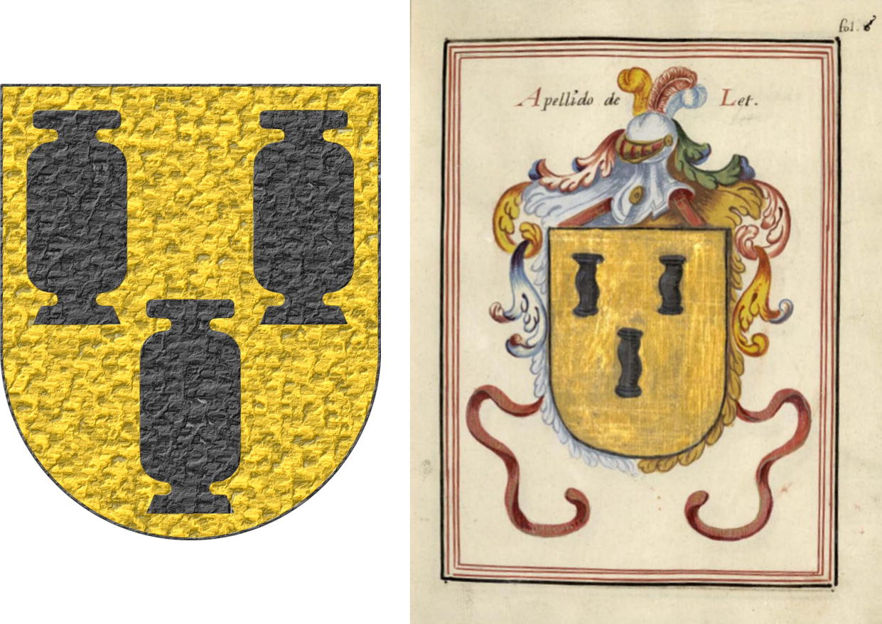 Apellido de Let, folio 6, Biblioteca Nacional de Espaa