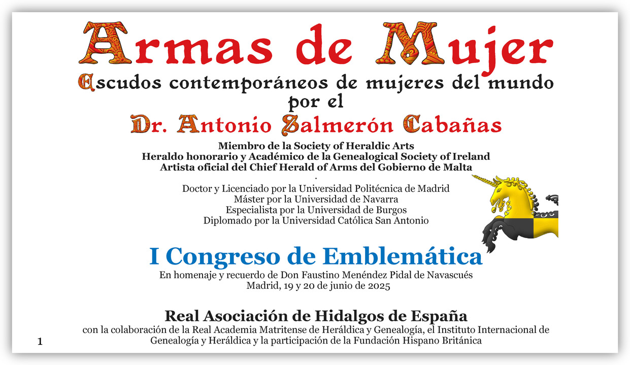 Escudos contempor�neos de mujeres del mundo, cubierta.