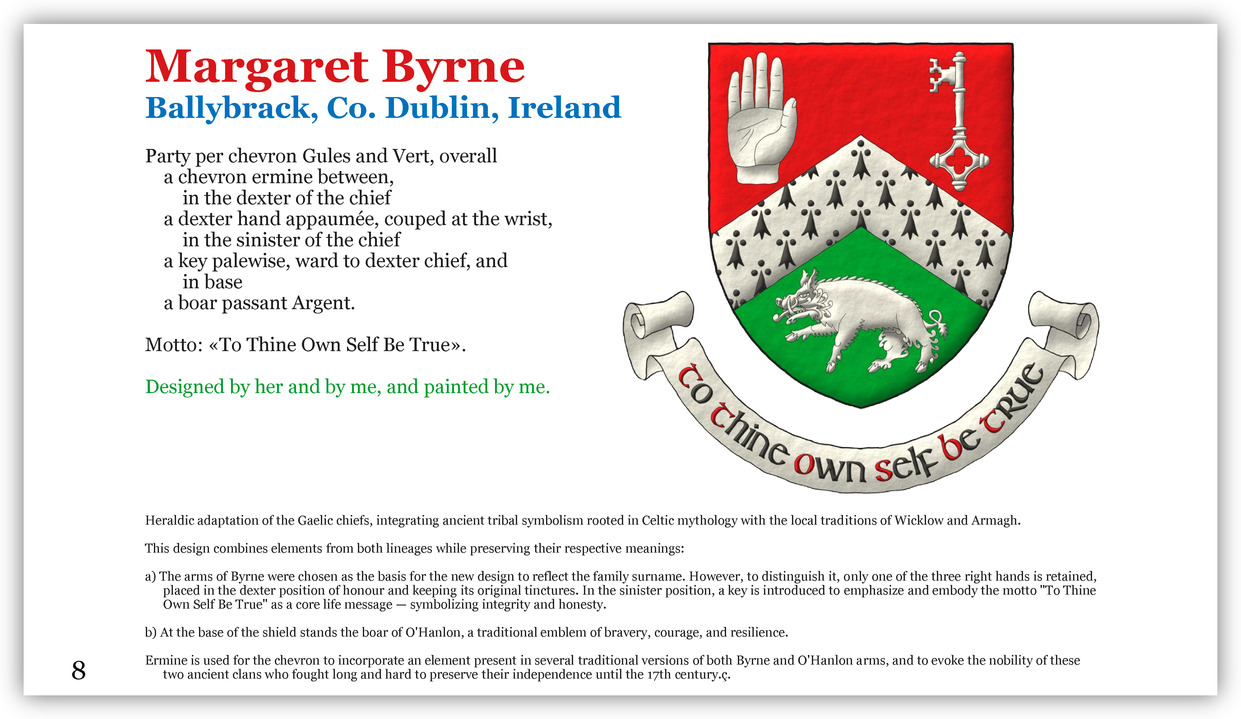 Women and Arms: Margaret Byrne.