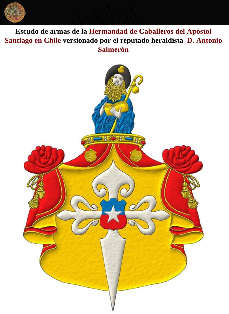 Agradecimiento a la Hermandad de Caballeros del Apostol Santiago de Chile