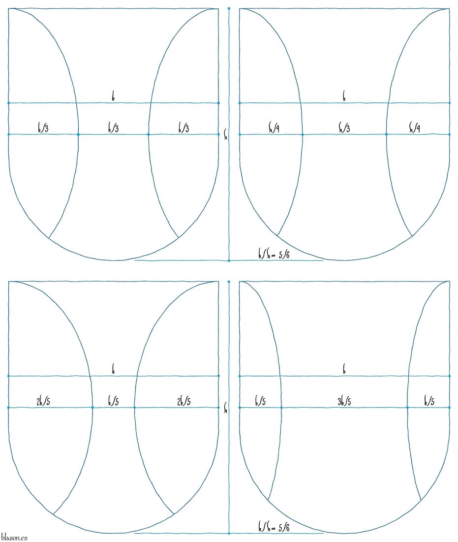 Dispositivo herldico y con un terminado texturizado.