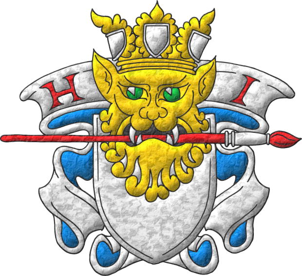 Heralds International, badge of the heraldic artists