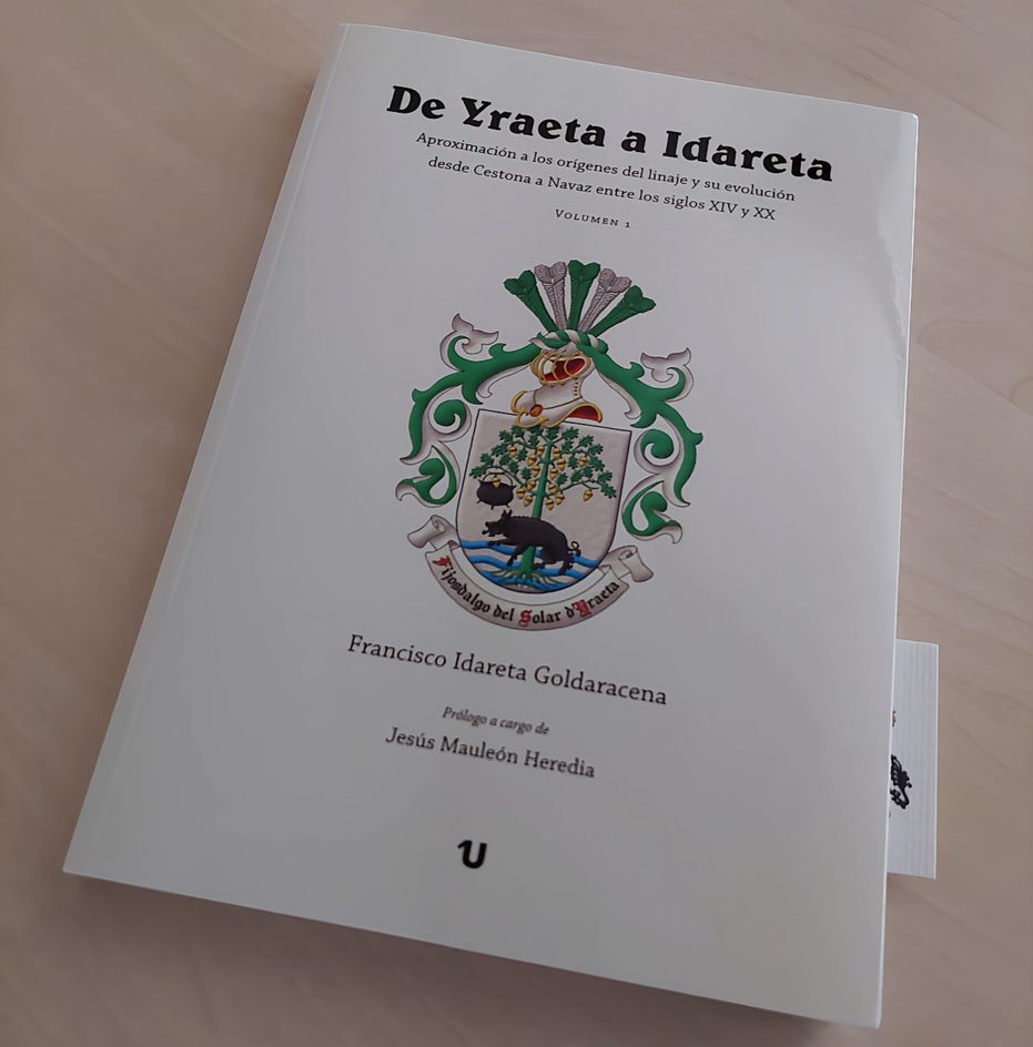 Portada del libro de Francisco Idareta Goldaracena