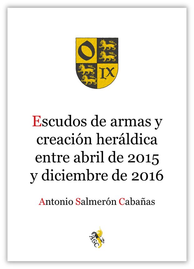 Escudos de armas y creación heráldica, abril 2015 - diciembre 2016