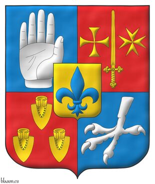 Blason estructurado y paralelo