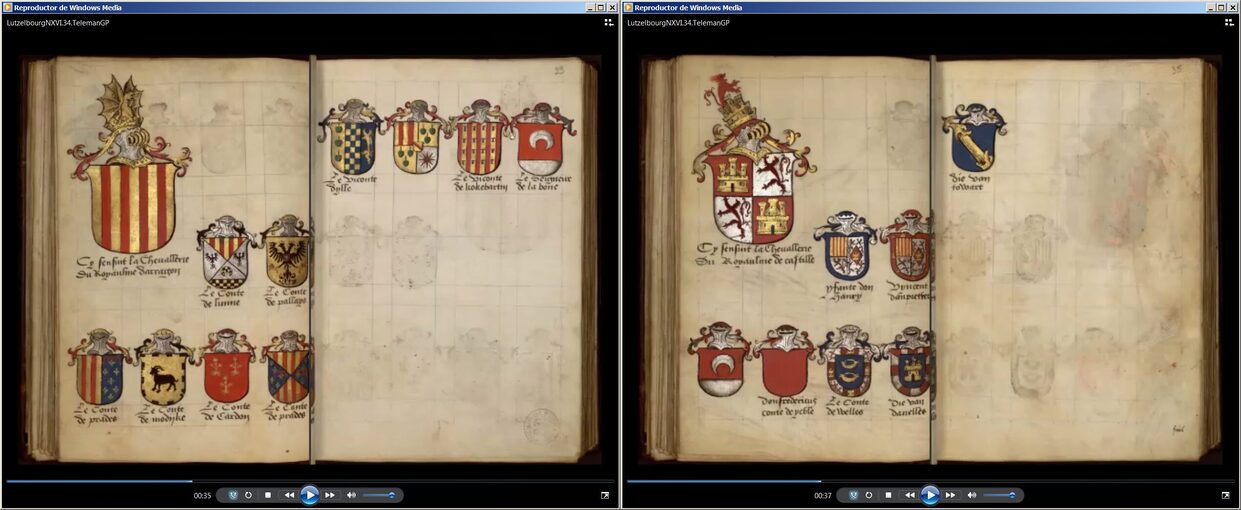 Vídeo, Aragón, Castilla y León, Lutzelbourg, N. de; 1530