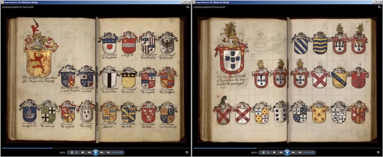Video, Scotland and Portugal, Lutzelbourg, N. de; 1530