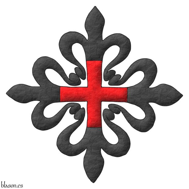 Una cruz de Montesa.