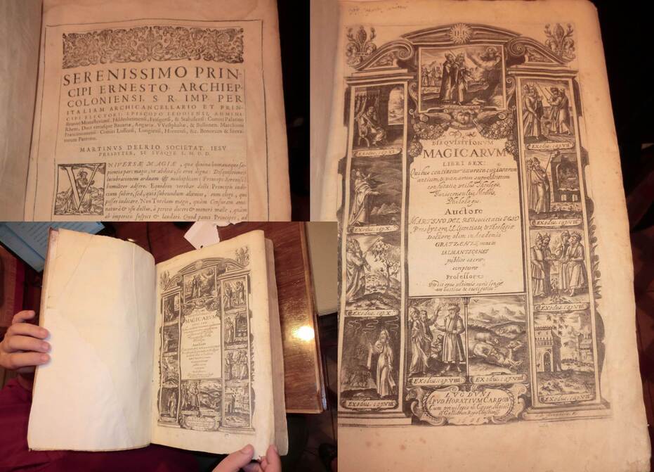 Open book, Rio, M. del; 1608
