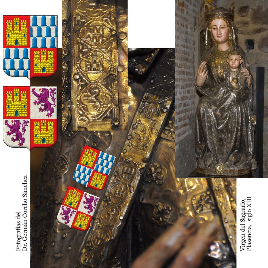 Photographs by Dr. Germ�n Corcho, Virgin of the Sagrario, 13th century.